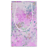 Modernes Abstrakt Kleine Geschenktüte (Vorderseite)