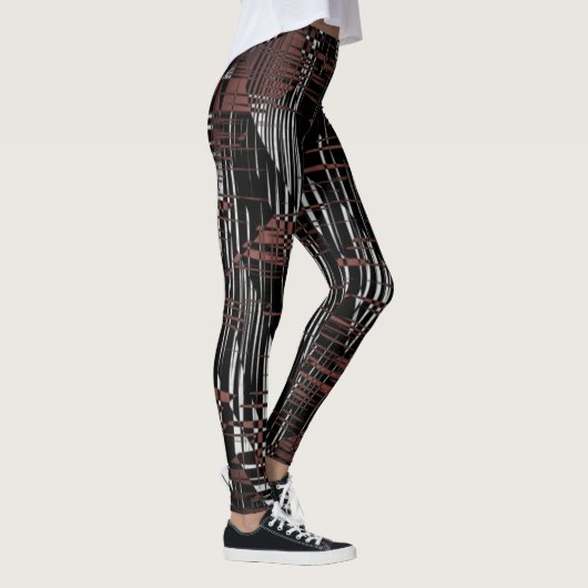 Modernes Abstrakt Leggings (Rechts)