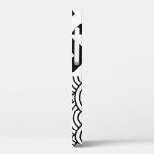 Modernes Abstrakt: Leinwand für künstlerisches Des Case-Mate iPhone Hülle (Rückseite / Links)