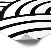 Modernes Abstrakt: Leinwand für künstlerisches Des Poster (Ecke)