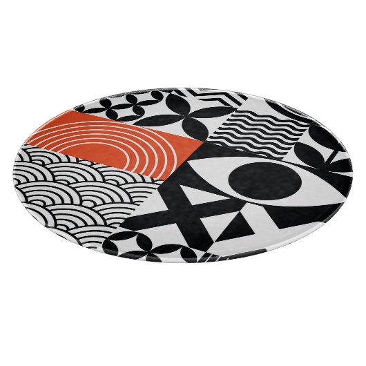 Modernes Abstrakt: Leinwand für künstlerisches Des Schneidebrett (Ecke)