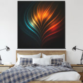 Modernes Abstrakt Leinwanddruck (Insitu (Schlafzimmer))