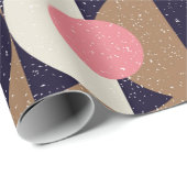 Modernes, abstrakt nahtloses geometrisches Muster  Geschenkpapier (Rolleneckpunkt)