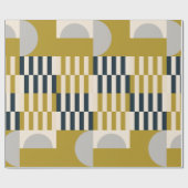 Modernes, abstrakt nahtloses geometrisches Muster Geschenkpapier (Flach)