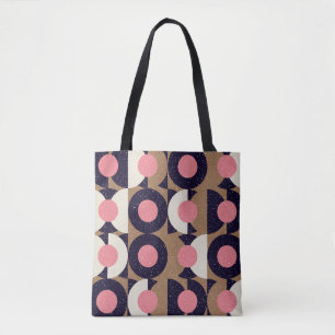Modernes, abstrakt nahtloses geometrisches Muster Tasche