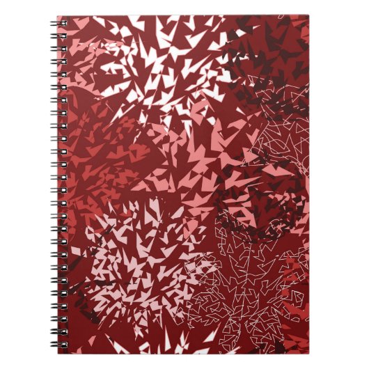 Modernes Abstrakt Notizblock (Vorderseite)