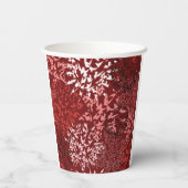 Modernes Abstrakt Pappbecher (Rückseite)