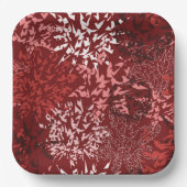 Modernes Abstrakt Pappteller (Vorderseite)