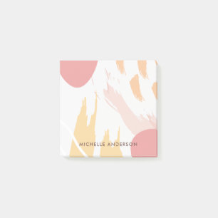 Modernes Abstrakt Post-it Klebezettel