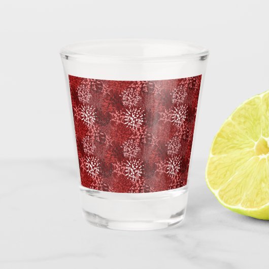 Modernes Abstrakt Schnapsglas (Vorderseite)