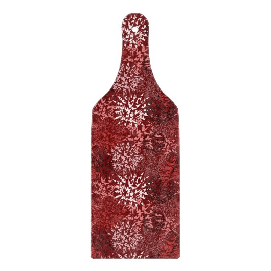 Modernes Abstrakt Schneidebrett (Vorderseite)