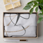 Modernes Abstrakt Seidenpapier (Geschenk)