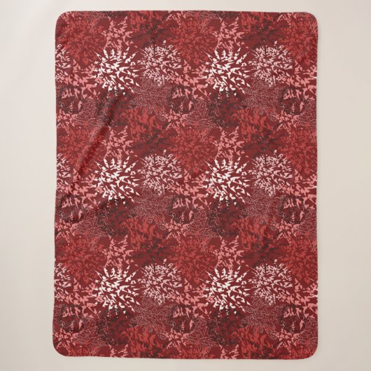Modernes Abstrakt Sherpadecke (Vorderseite)