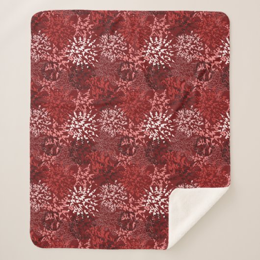 Modernes Abstrakt Sherpadecke (Vorderseite)