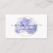 Modernes Abstrakt Signature Lavendel Gold