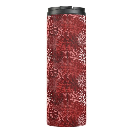 Modernes Abstrakt Thermosbecher (Rückseite)