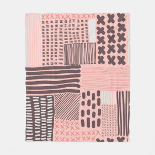 Modernes abstrakt: Vintage nahtlose Textur. Fleecedecke
