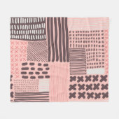 Modernes abstrakt: Vintage nahtlose Textur. Fleecedecke (Vorderseite (Horizontal))