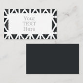 Modernes Abstrakt Visitenkarte (Vorne/Hinten)