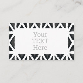 Modernes Abstrakt Visitenkarte