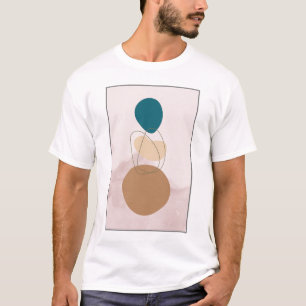 Modernes Abstrakter Boho-T - Shirt-Design T-Shirt