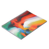 Modernes Abstrakter Expressionismus - Akryllische  Notizblock (Linke Seite)