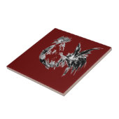 Modernes Abstraktes Aquarellroster Fliese (Seite)