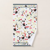 Modernes Abstraktes Badetuch-Set Badhandtuch Set (Handtuch)