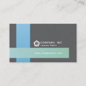 Modernes Abstraktes Berufliches Logo Generic Visitenkarte (Vorderseite)