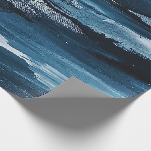 Modernes Abstraktes Bild Geschenkpapier (Ecke)