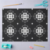 modernes abstraktes Blume-Papierpapier Seidenpapier (Basteln)