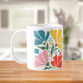 Modernes Abstraktes Blumengeschenk, positive Bestä Kaffeetasse