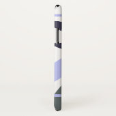 Modernes Abstraktes Blumenmuster Case-Mate iPhone Hülle (Hinten/Rechts)