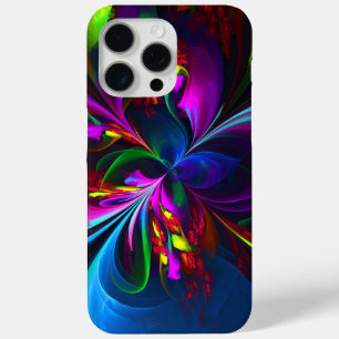 Modernes Abstraktes Blumenmuster Red Blue #15 Case-Mate iPhone Hülle