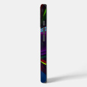 Modernes Abstraktes Blumenmuster Red Blue #15 Case-Mate iPhone Hülle (Rückseite / Links)