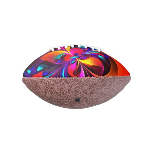 Modernes Abstraktes Blumenmuster Red Blue Muster # Football (Gedreht 270)