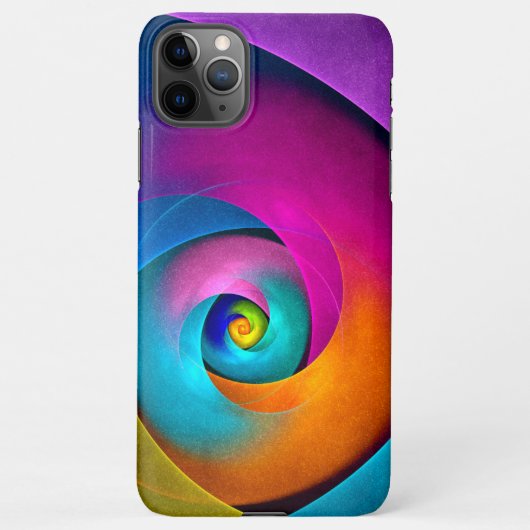 Modernes Abstraktes Blumenmuster Rosa Blaues Muste iPhone Hülle (Rückseite)