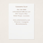 Modernes Abstraktes Boho (Rückseite)