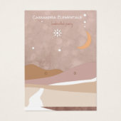 Modernes Abstraktes Boho (Vorderseite)