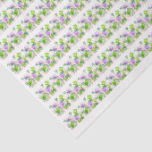 Modernes abstraktes botanisches Gewebe Seidenpapier (Ausschnitt)