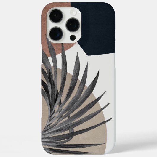 Modernes Abstraktes botanisches iPhone-Case Case-Mate iPhone Hülle (Rückseite)