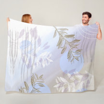 Modernes Abstraktes botanisches Leaf