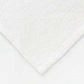 Modernes Abstraktes botanisches Leaf Fleecedecke (Ecke)