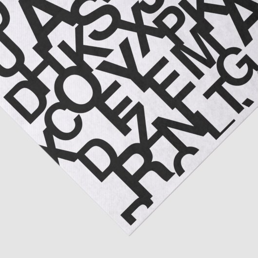 Modernes, abstraktes, chaotisches Schriftbild Seidenpapier (Ausschnitt)