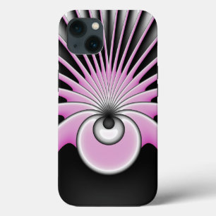 Modernes Abstraktes Crazy Fraktal Art Muster Case-Mate iPhone Hülle