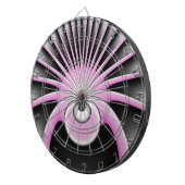 Modernes Abstraktes Crazy Fraktal Art Muster Dartscheibe (Vorderseite rechts)