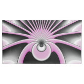 Modernes Abstraktes Crazy Fraktal Art Muster Kissenbezug (Vorderseite)