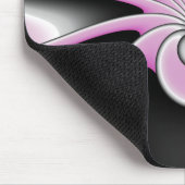 Modernes Abstraktes Crazy Fraktal Art Muster Mousepad (Ecke)