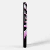 Modernes Abstraktes Crazy Fraktal Art Muster Name Case-Mate iPhone Hülle (Rückseite / Rechts)