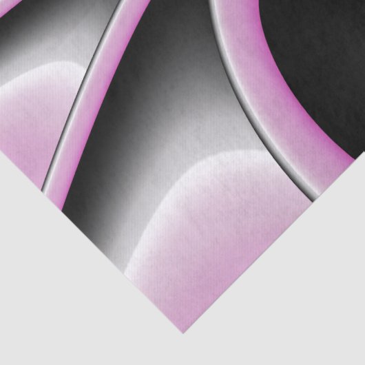 Modernes Abstraktes Crazy Fraktal Art Muster Seidenpapier (Detail)